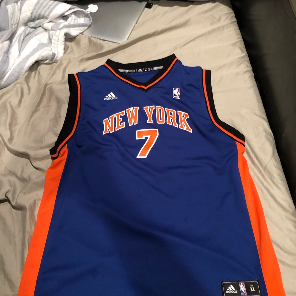 Adidas New York Knicks Carmelo Anthony Jersey